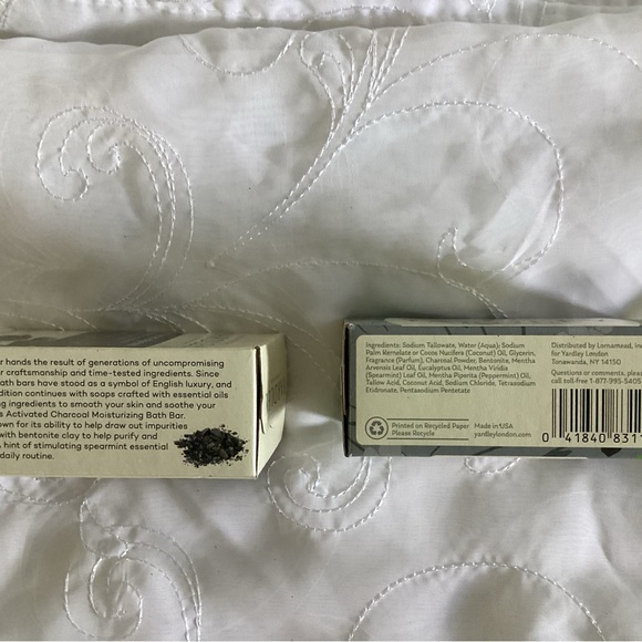 Yardley Activated Charcoal Nourishing Bar Soap - Picture 2 of 4